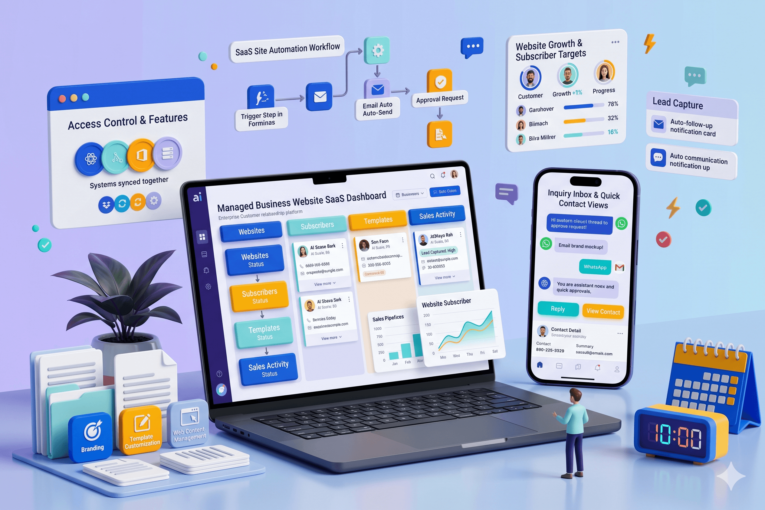 Smart Business Website SaaS